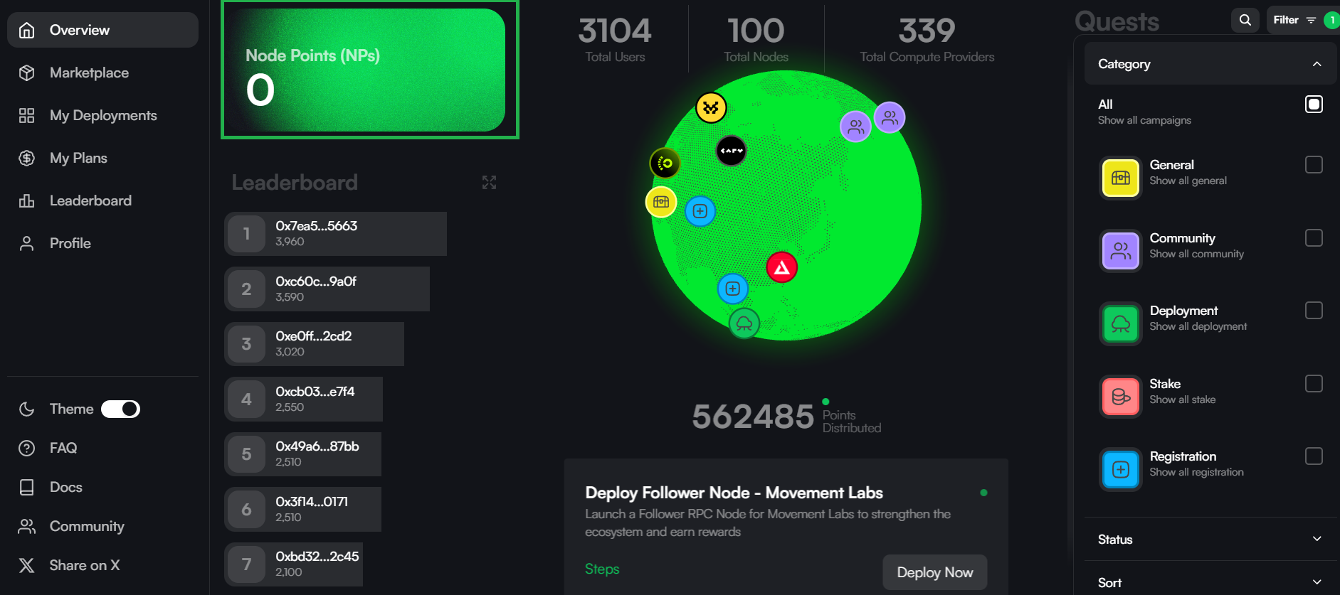 Node Points